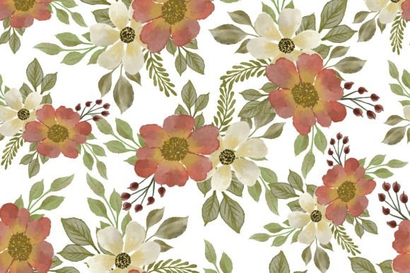 Download Red Bouquet Seamless Pattern for Fabric - Bouquet Collection